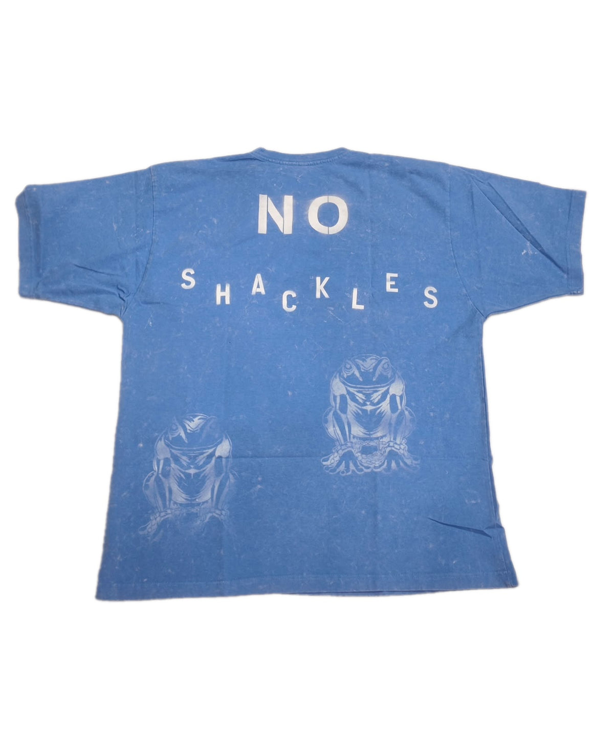Bound to Leap Tee — Mineral Wash, Pond Blue